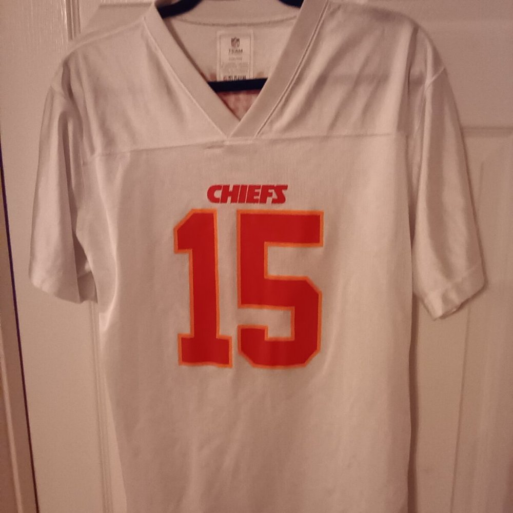 NFL Chiefs Kids Jersey - White and Red